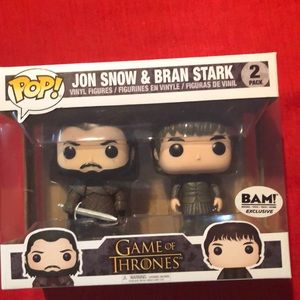 FUNKO POP - JON SNOW & BRAN STARK - 2 PACK